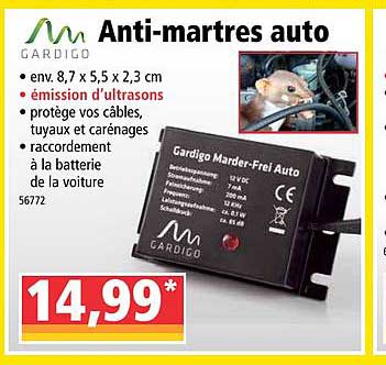 Anti-martres Auto Gardigo