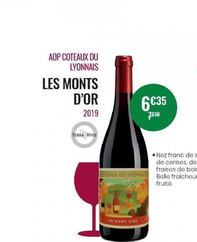 aop coteaux du lyonnais les monts d'or