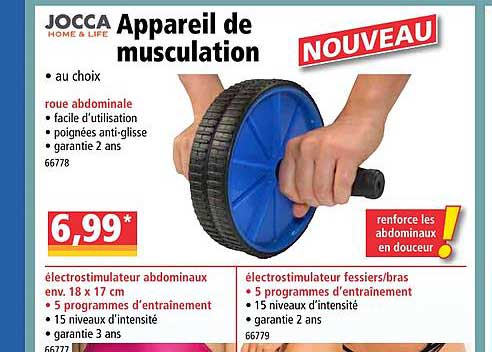 appareil de musculation jocca home & life