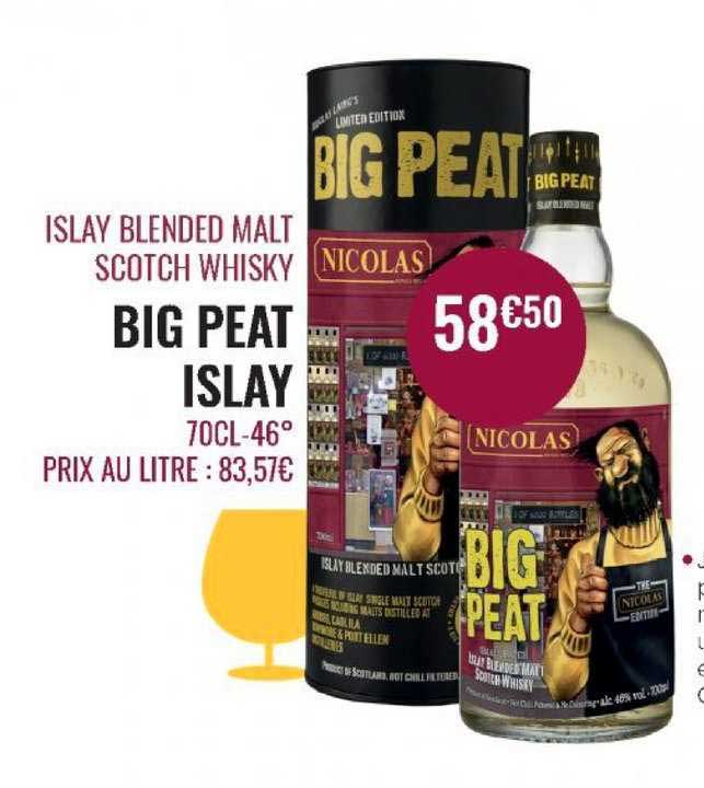 blended malt scotch whisky big peat islay
