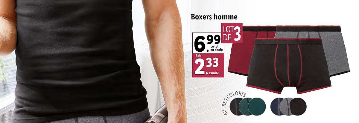 Boxers Homme