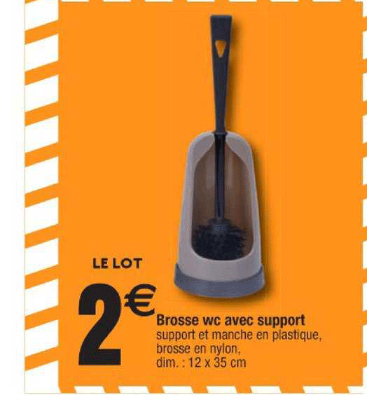 Brosse Wc Avec Support