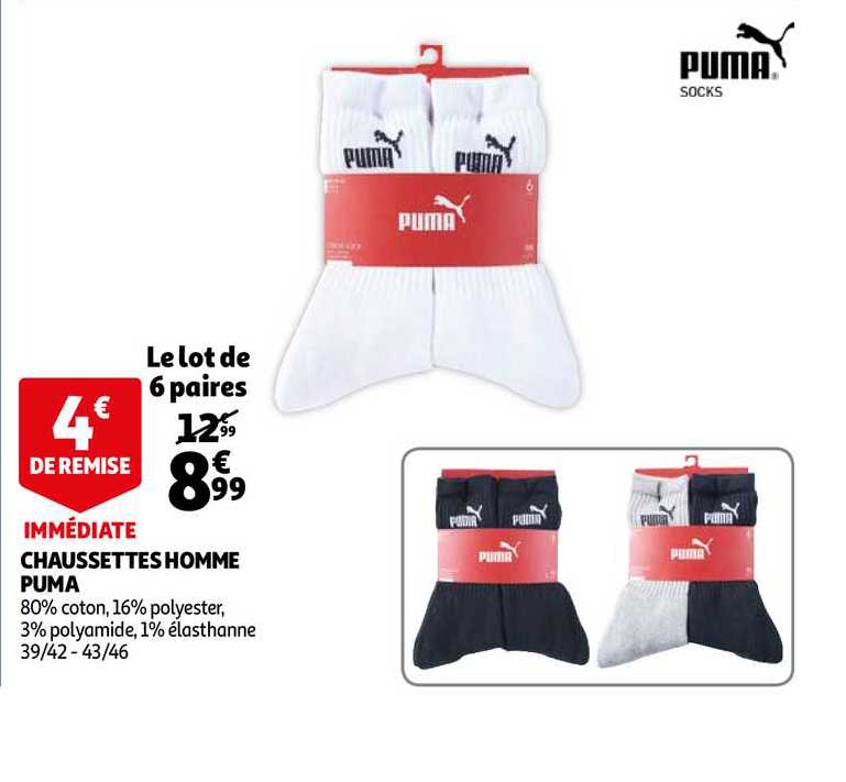 Chaussettes Homme Puma