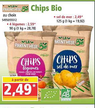 chips bio la parenthèse