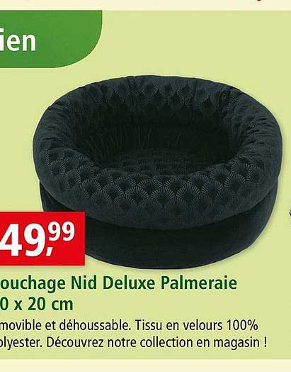 couchage nid deluxe palmeraie
