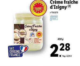 crème fraîche d'isigny