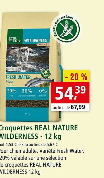 croquettes real nature wilderness