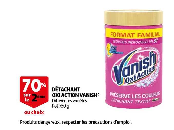 détachant oxi action vanish