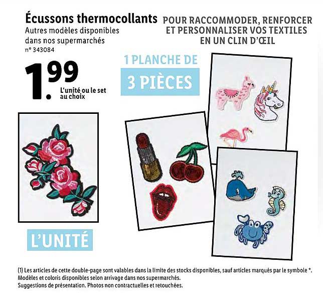 écussons Thermocollants