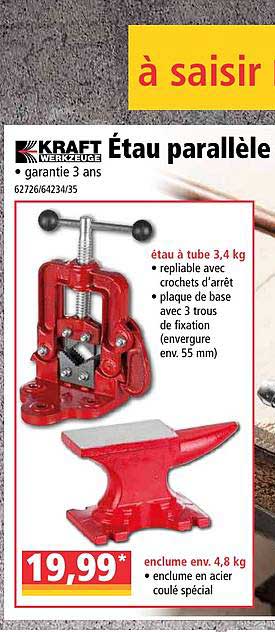 étau parallèle kraft