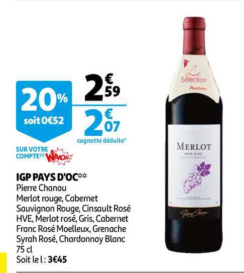 igp pays d'oc pierre chanau