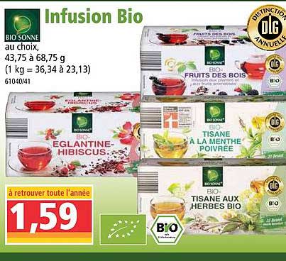 infusion bio bio sonne