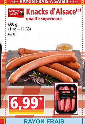 knacks d'alsace metzger muller