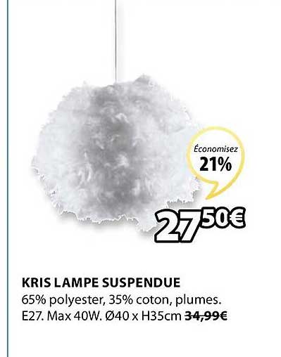 Kris Lampe Suspendue