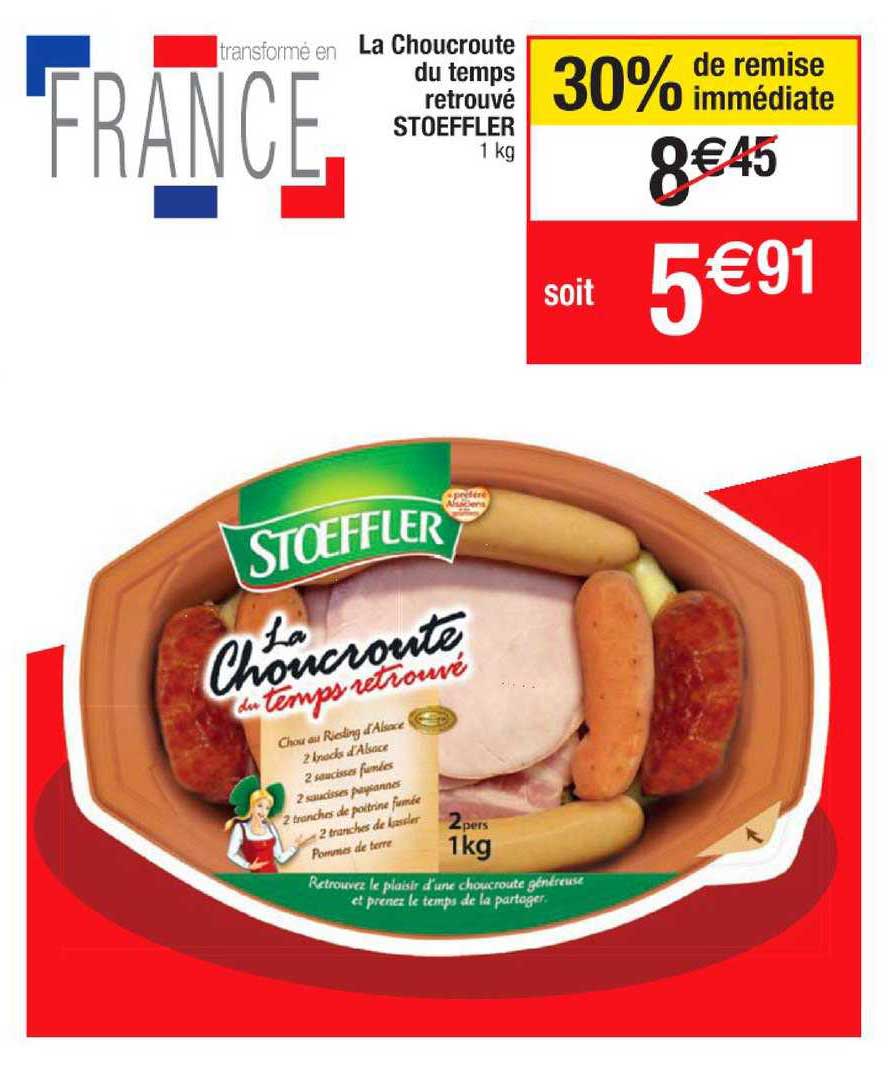 la choucroute du temps retrouvé stoeffler