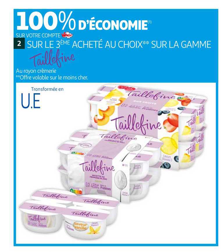 la gamme taillefine