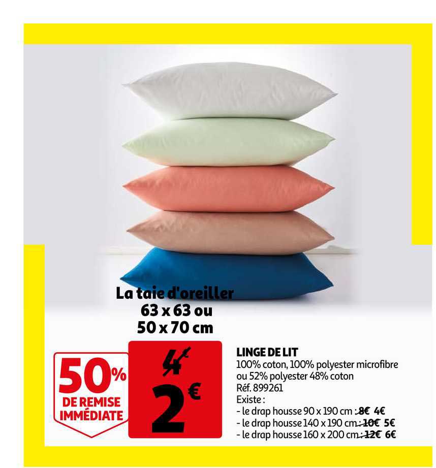 Linge De Lit : La Taie D'oreiller