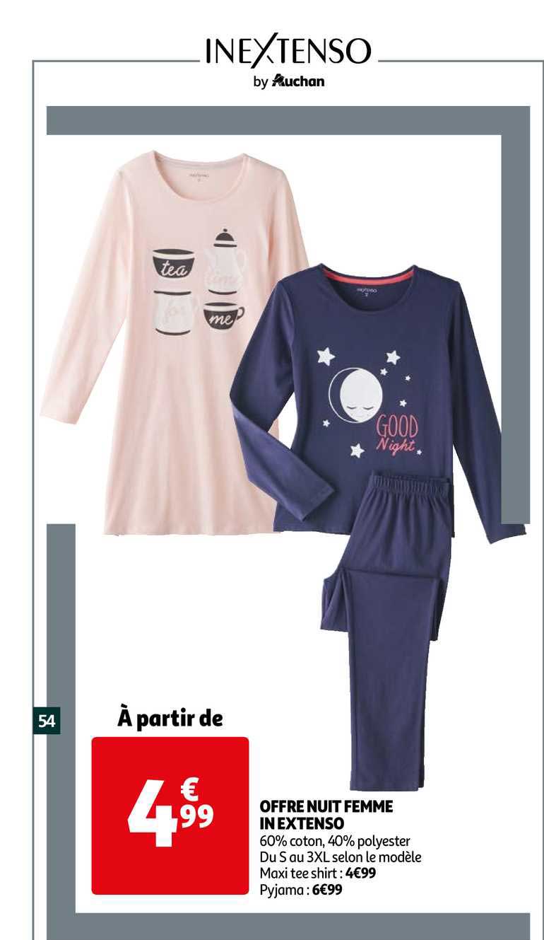 offre nuit femme in extenso