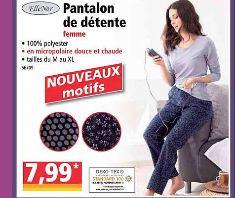 pantalon de détente femme ellenor