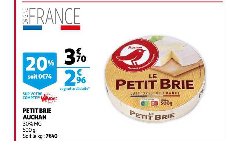 Petit Brie Auchan
