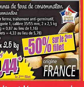 Pommes De Terre De Consommation