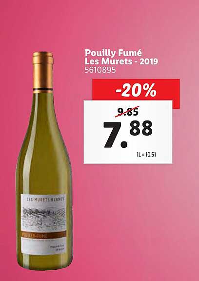 pouilly fumé les murets 2019