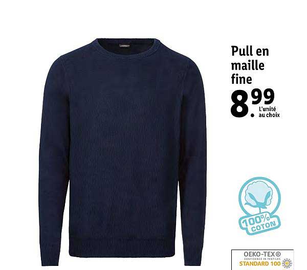 Pull En Maille Fine
