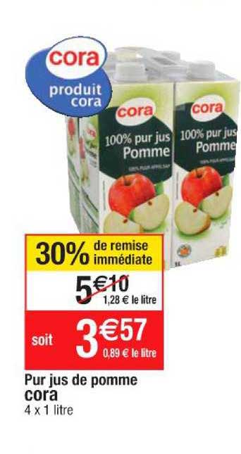 Pur Jus De Pomme Cora
