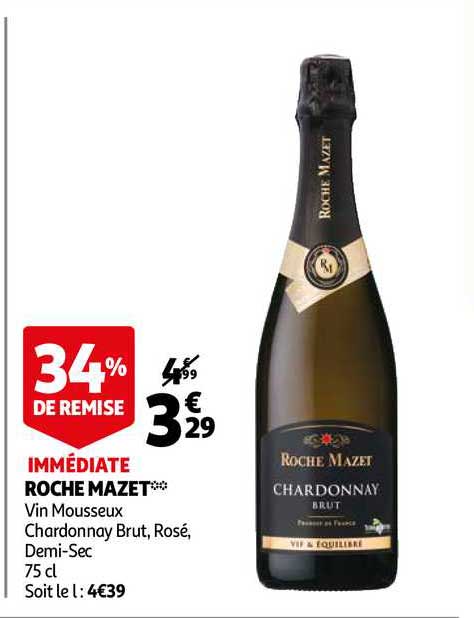 Roche Mazet Vin Mousseux Chardonnay Brut
