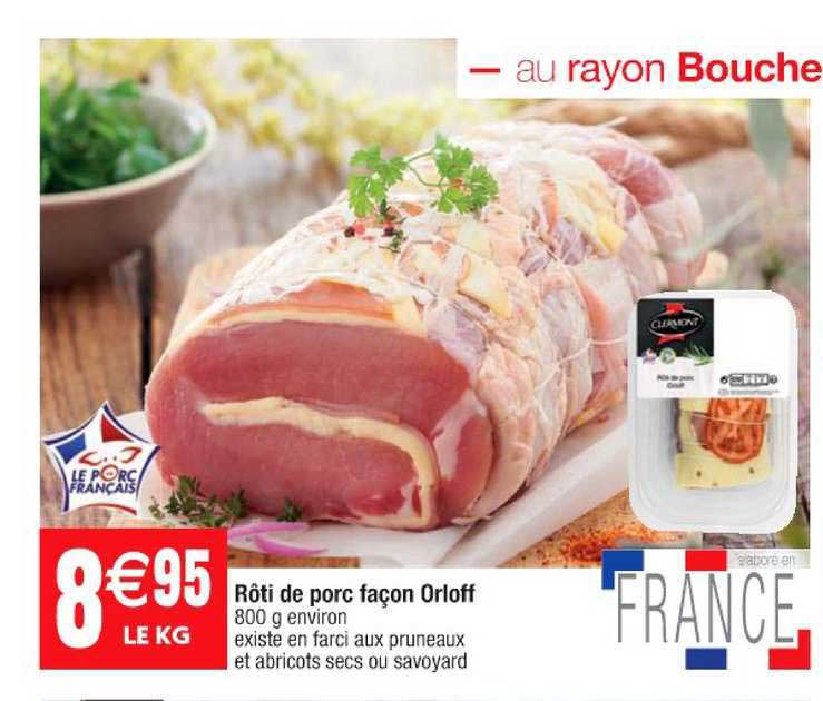 rôti de porc façon orloff