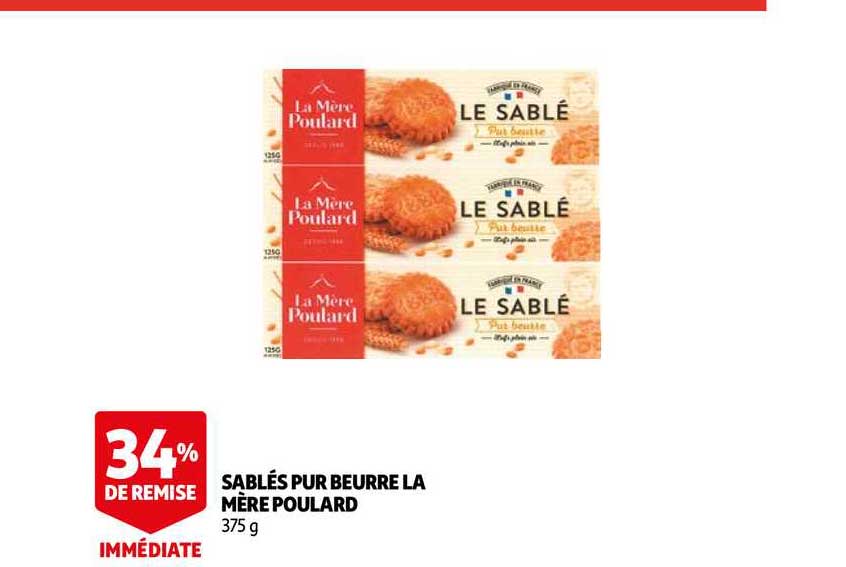 sablés pur beurre la mère poulard