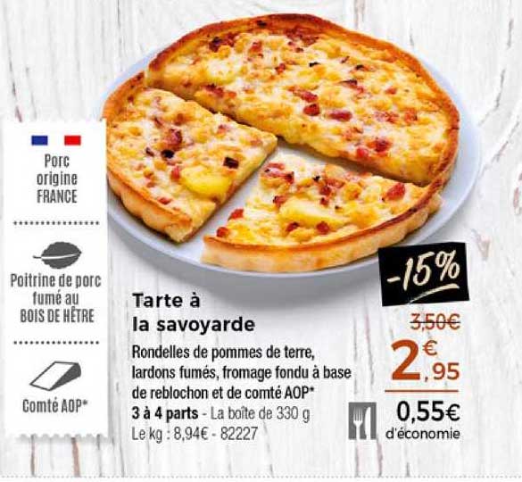 tarte à la savoyarde