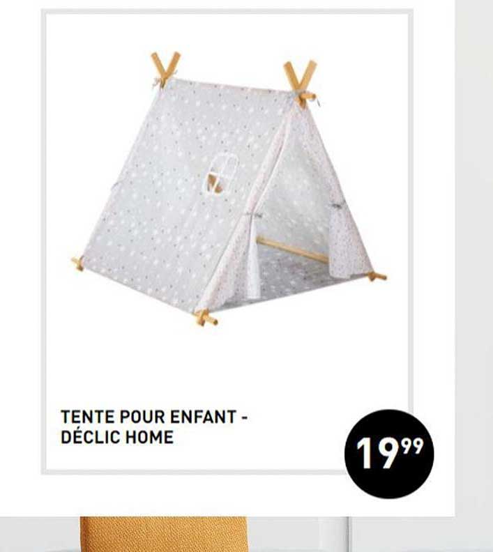tente pour enfant - déclic home