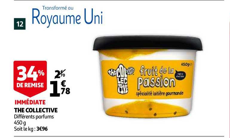 the collective fruit de la passion 34% de remise immédiate