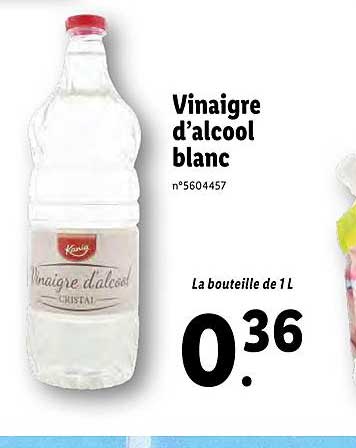 Vinaigre D'alcool Blanc Kania