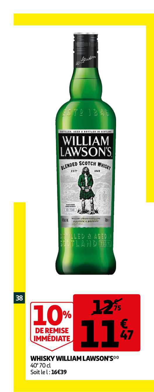 whisky william lawson's