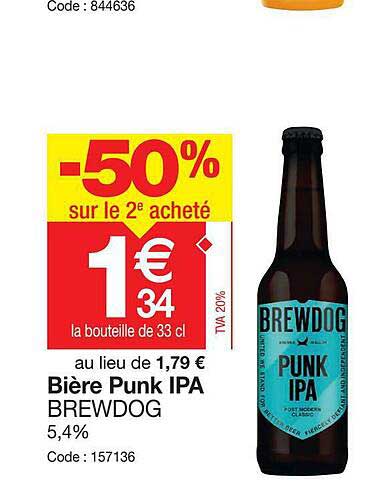 bière punk ipa brewdog