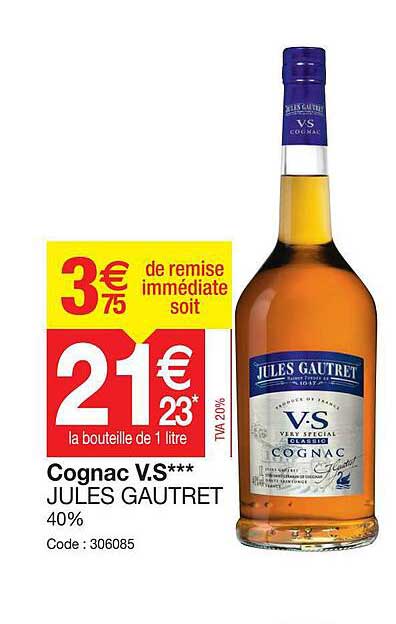 cognac v.s*** jules gautret