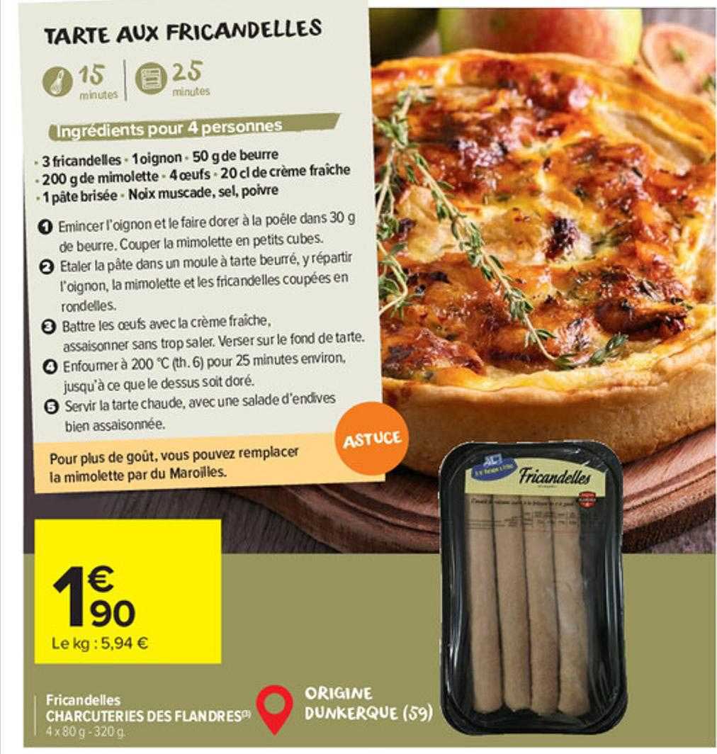 Fricandelles Charcuteries Des Flandres