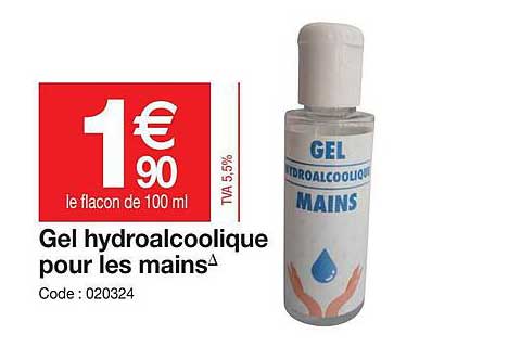 Gel Hydroalcoolique Pour Les Mains