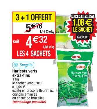 haricots verts extra-fins