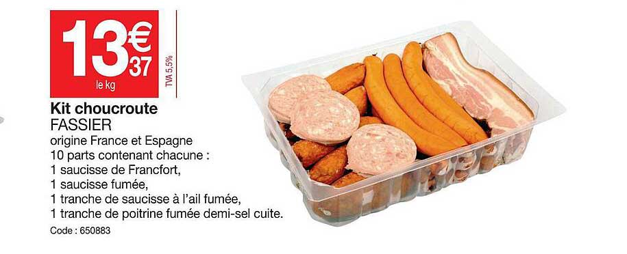 Kit Choucroute Fassier