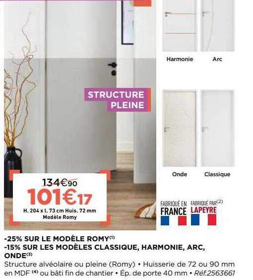 modèle romy, modèle classique, harmonie, arc, onde