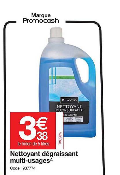 nettoyant dégraissant multi-usages