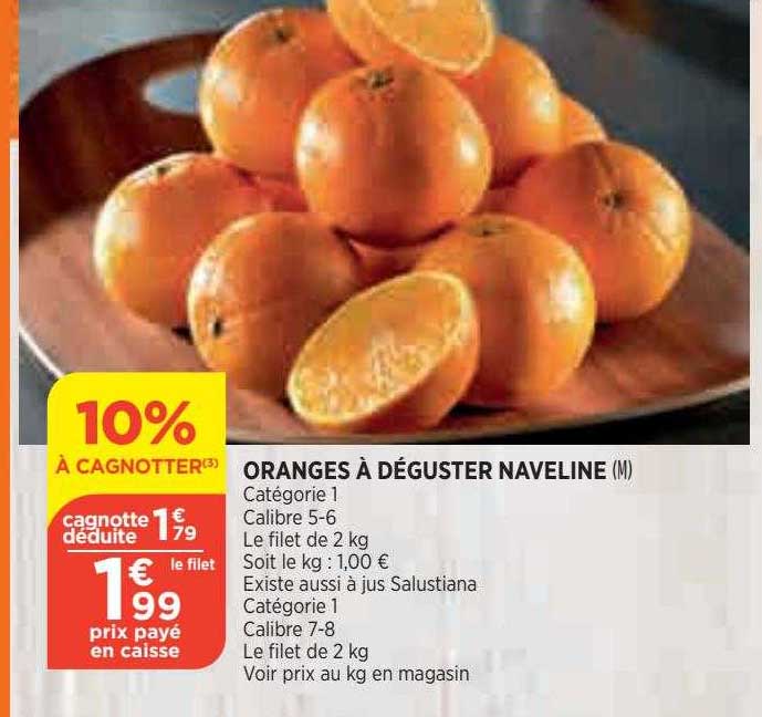 Oranges à Déguster Naveline