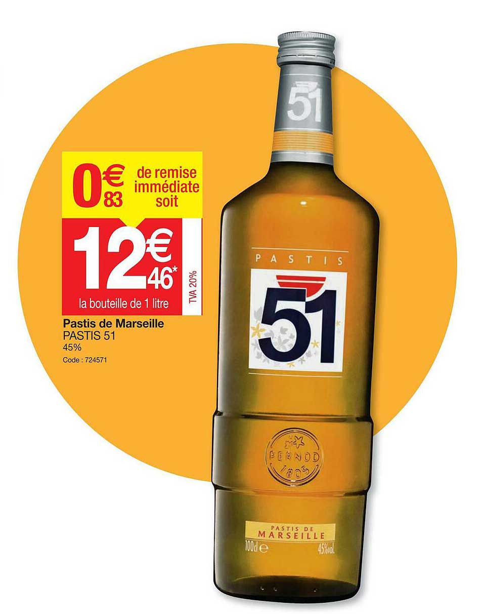 Pastis De Marseille Pastis 51