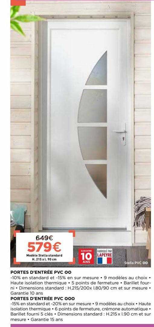 portes d'entrée pvc oo, portes d'entrée pvc ooo