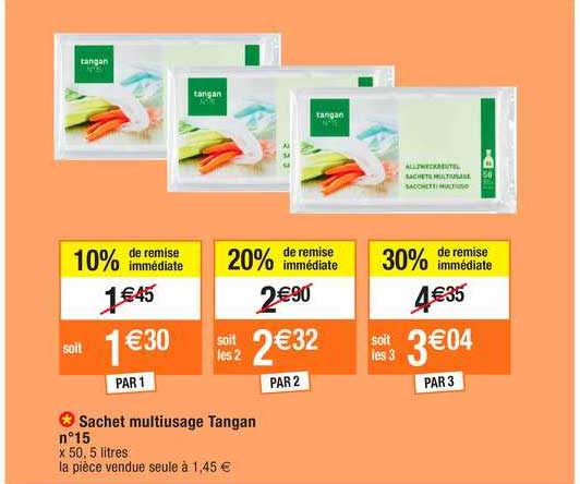 sachet multiusage tangan