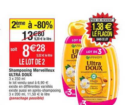 Shampooing Merveilleux Ultra Doux