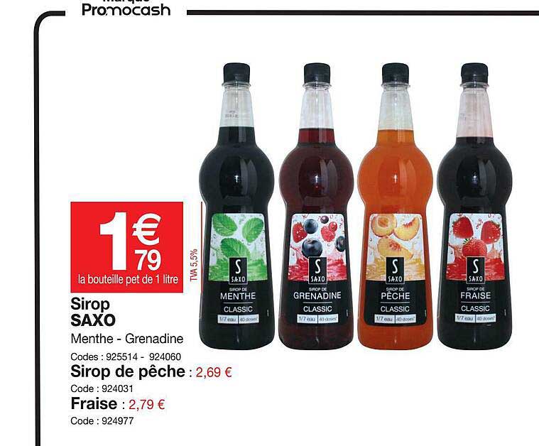 Sirop Saxo
